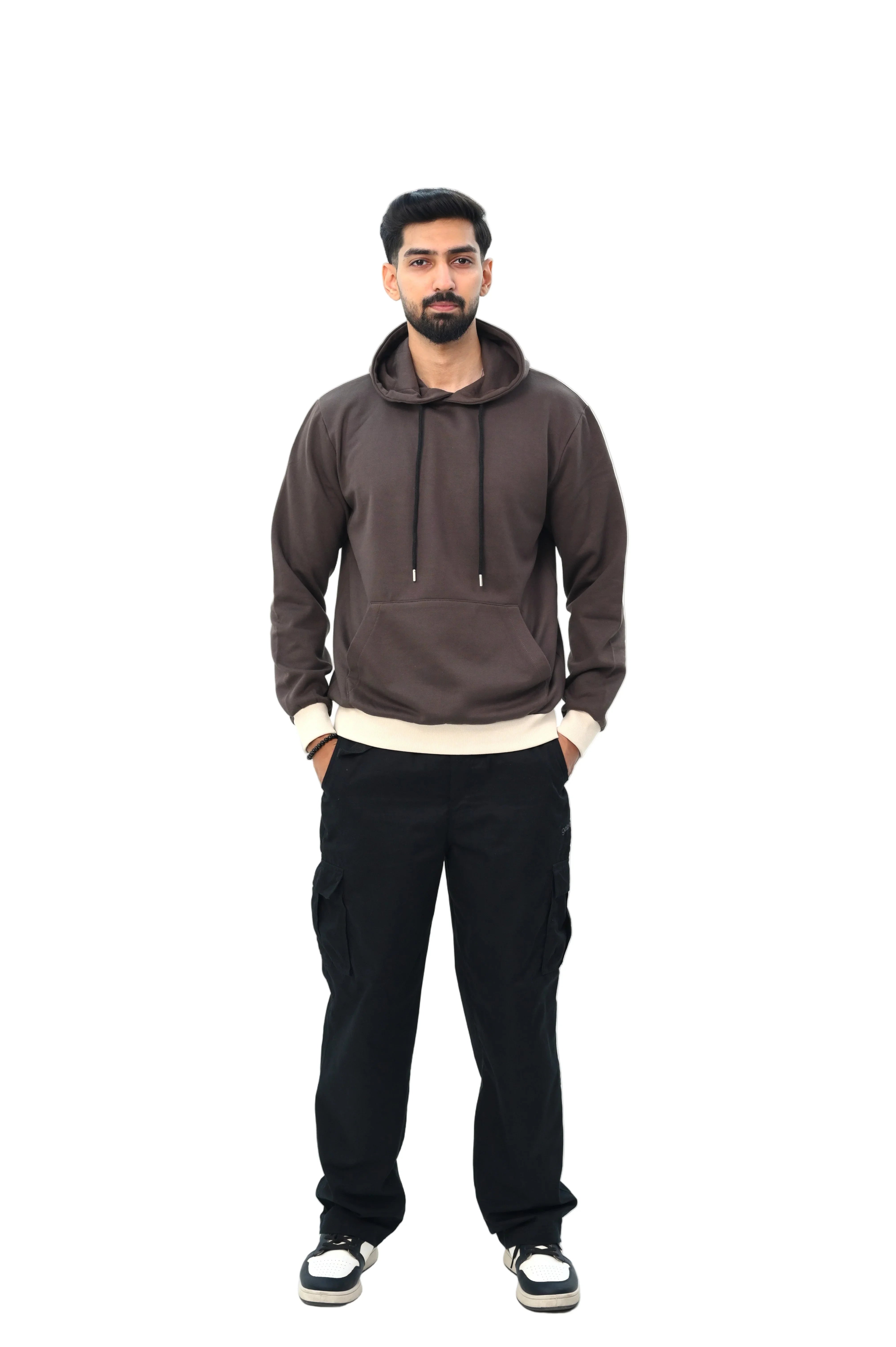 Brown Mens Hoodie