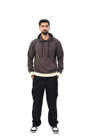 Brown Mens Hoodie