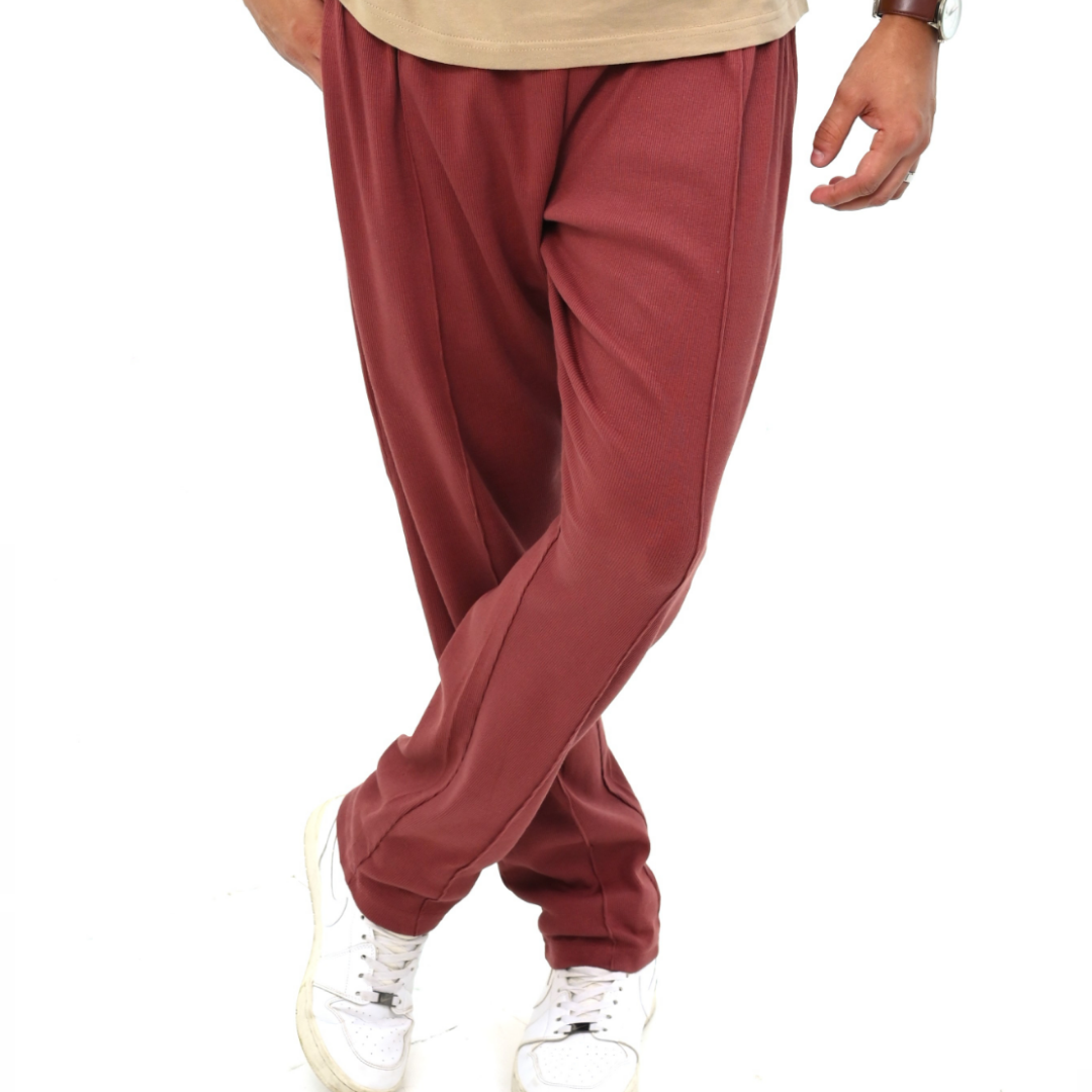 Loose Fit Pintuck Trousers