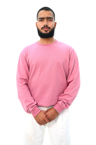 Loose Fit Sweatshirt with Bungee Cord Hem