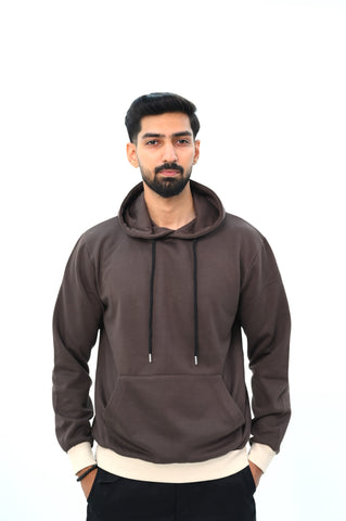 Contrast Hoodie