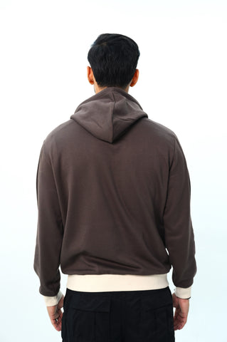 Contrast Hoodie