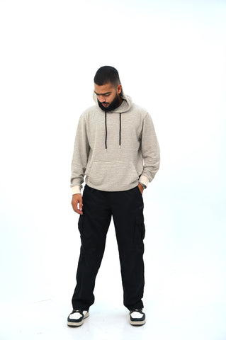 Dobby Stripe Hoodie