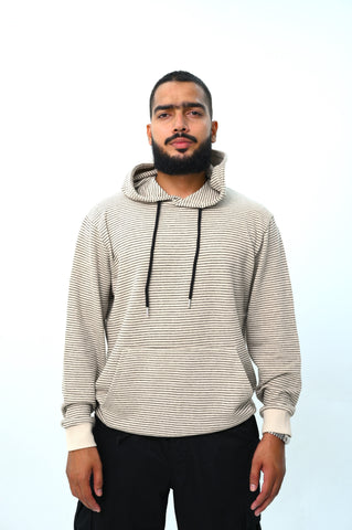 Dobby Stripe Hoodie