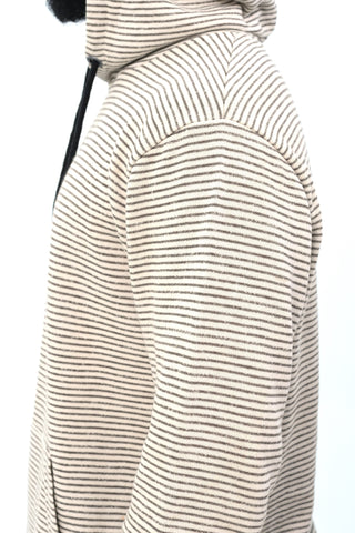 Dobby Stripe Hoodie