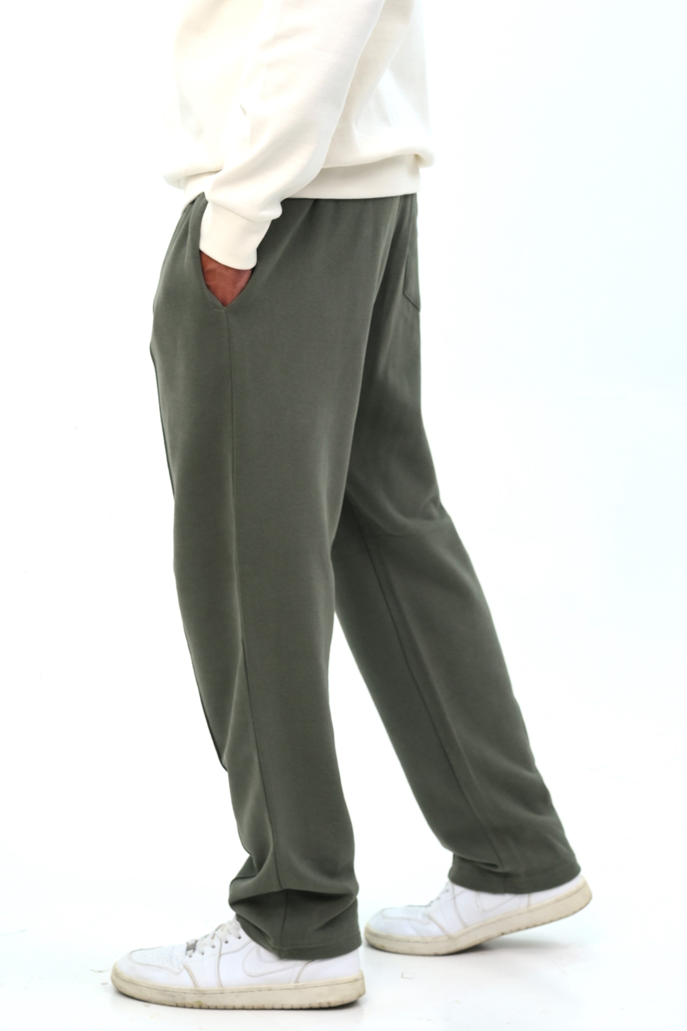 Loose Fit Pintuck Trousers