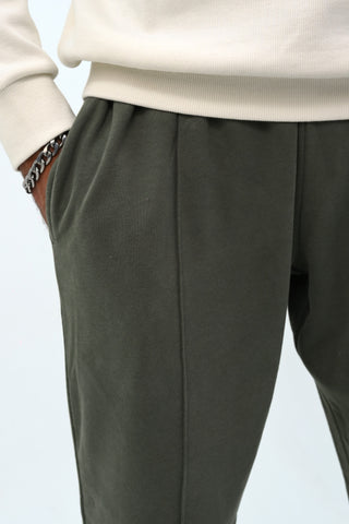 Loose Fit Pintuck Trousers