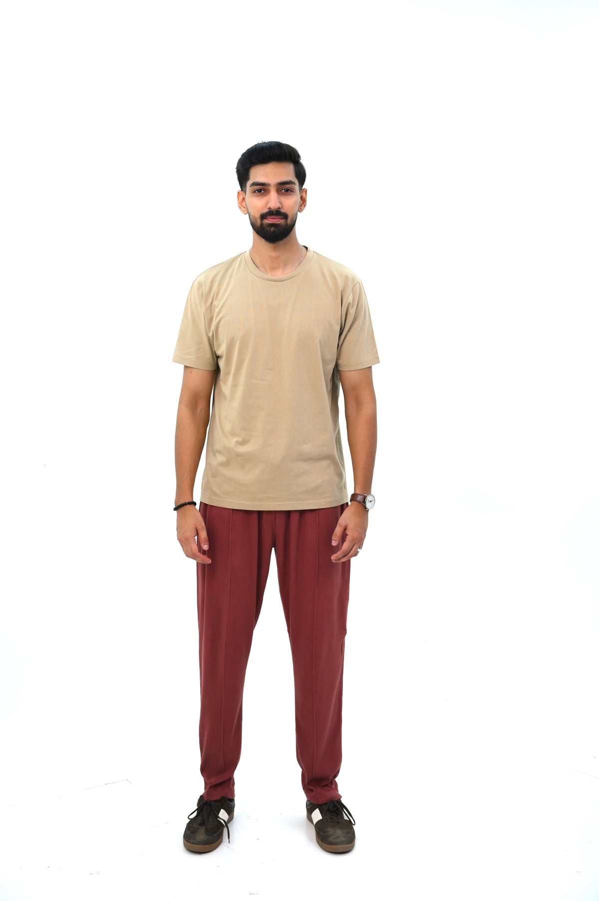 Basic Fit T-Shirt with Back Panel Detail